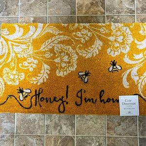 “Honey I’m home” door mat 18x30